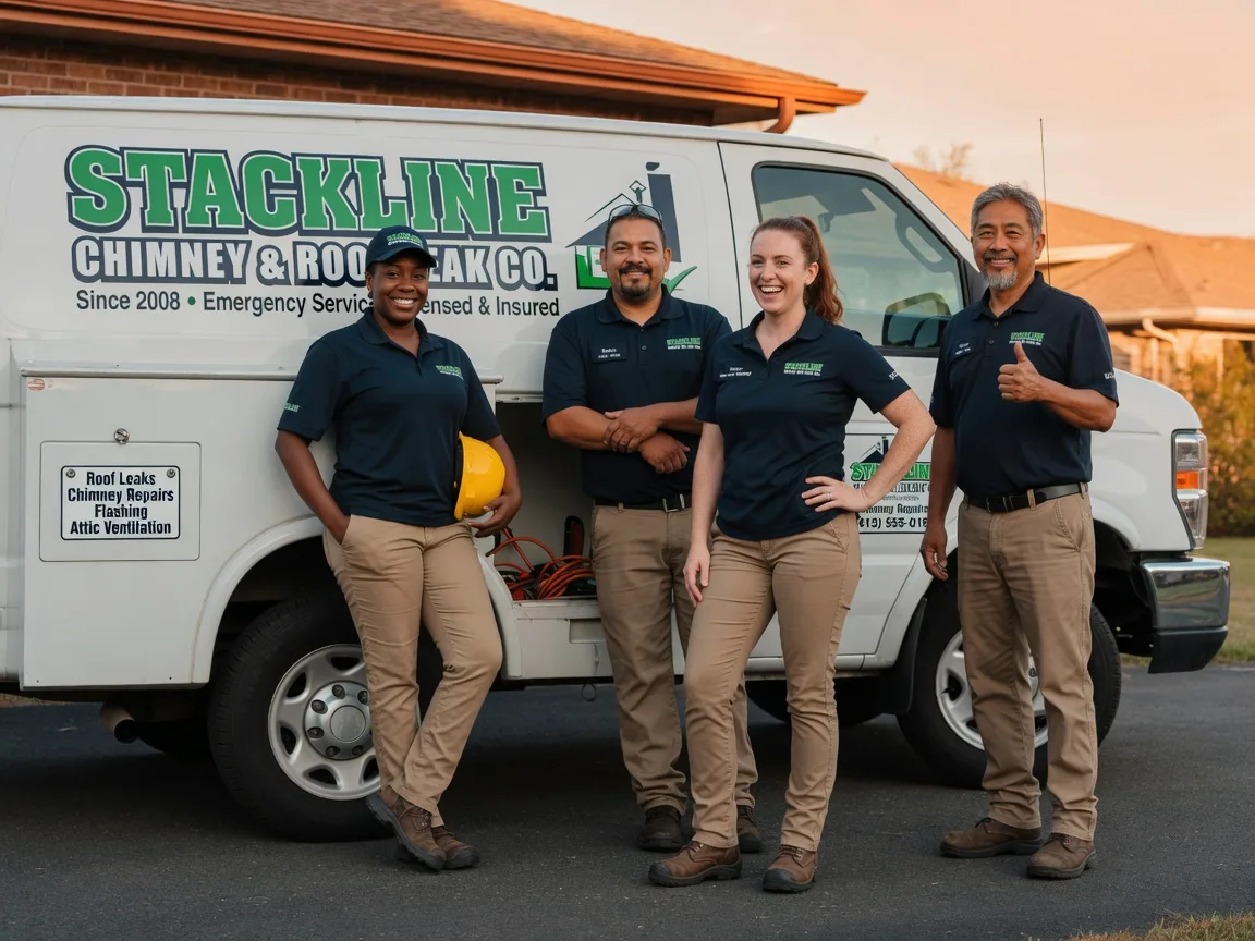 Chimney flashing repair company in Hurricane Mills, TN